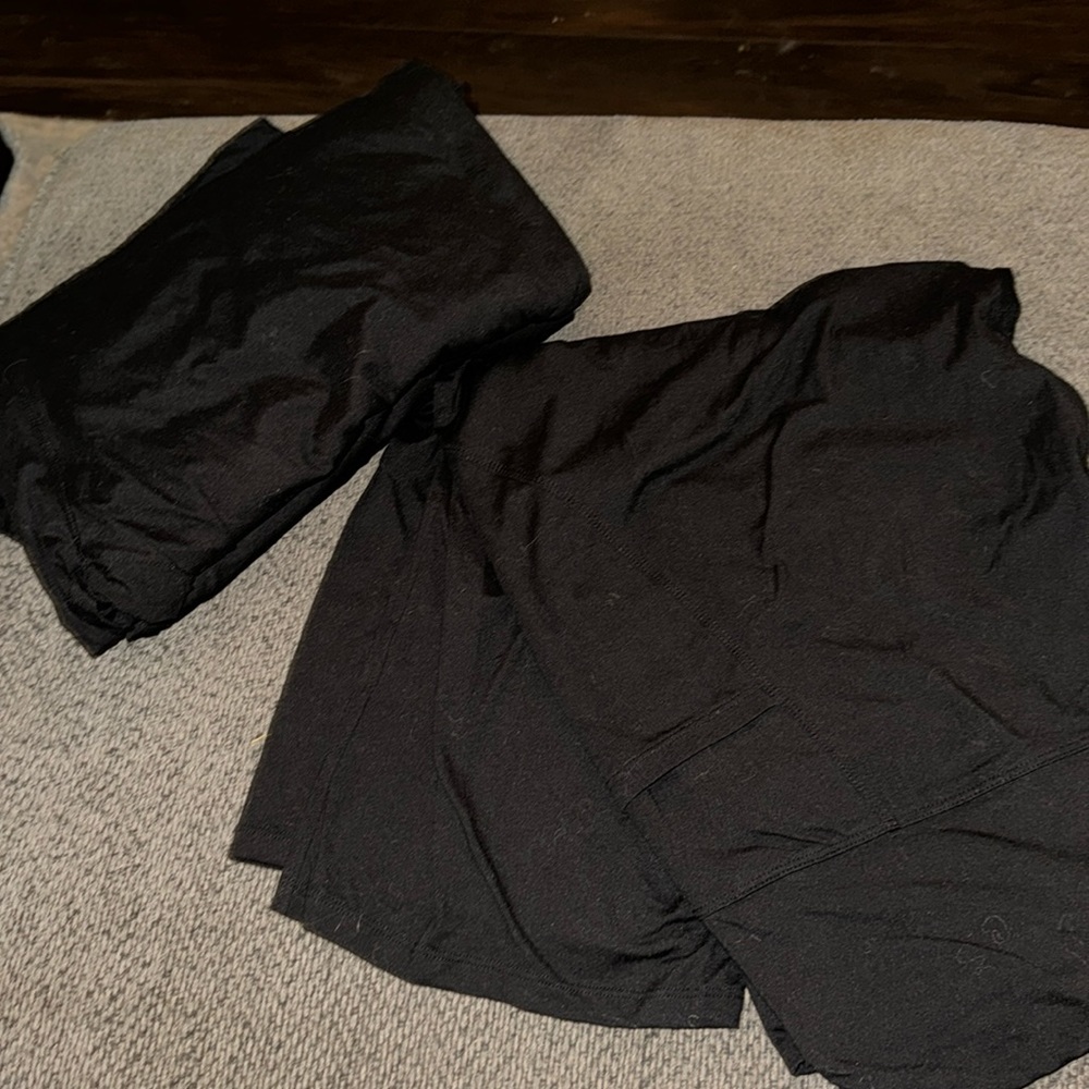 Athletic capri leggings with pockets size 2X